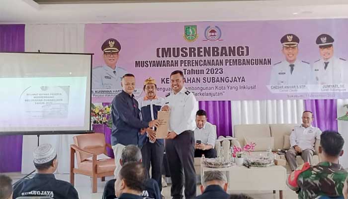 Musrenbang Kelurahan Subangjaya