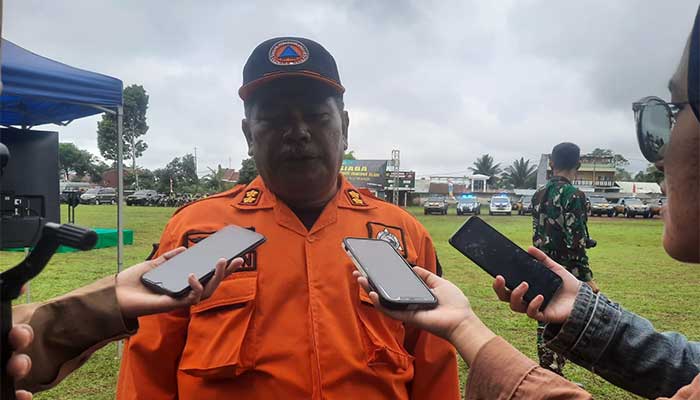 Kepala Pelaksana BPBD Kota Sukabumi, Novian Rahmat Taufik