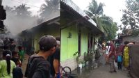 Rumah Warga Palabuhanratu Sukabumi Tersambar Petir