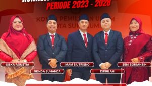Lima Komisioner KPU Kota Sukabumi Terpilih, Resmi Dilantik