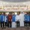 Menko PMK Muhadjir Effendy saat menghadiri Dzikir Akbar Nasional dan Deklarasi 1.000 Calon Trainer Al Quran Braille di Jakarta, Kamis (30/11/2023). (Kemenko PMK)