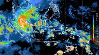 Arsip - Tangkapan layar kondisi cuaca di Indonesia. (BMKG).