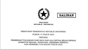Simak Pemberian THR dan Gaji ke-13 untuk ASN dan Pensiunan Tahun 2023