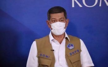 Kepala Satuan Tugas (Satgas) Penanganan COVID-19 Doni Monardo dalam diskusi yang diselenggarakan Forum Merdeka Barat 9 di Jakarta, Rabu (5/5/2021). (BNPB).