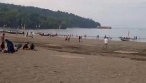 Pasca Gempa, Aktivitas Wisatawan di Pangandaran Normal