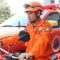 Personel Satgas Penanggulangan BPBD Kota Sukabumi yang bersiaga untuk dimobilisasi untuk membantu penanganan bencana di Kota Sukabumi, Jabar.
