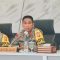 Kapolda Jabar Irjen Akhmad Wiyagus (kanan) saat memberikan keterangan kepada awak media di Polrestabes Bandung, Kota Bandung, Jawa Barat, Jumat (29/12/2023). (Polda Jabar)