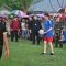 Presiden Joko Widodo bermain sepak bola menjadi penjaga gawang di Lapangan Wae Kesambi di Desa Batu Cermin, Manggarai Barat, NTT, Senin (4/12/2023). (Biro Pers Sekretariat Presiden)