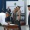 Situasi pelantikan Pj Wali Kota Cirebon Agus Mulyadi oleh Pj Gubernur Jabar Bey Triadi Machmudin di Gedung Sate Bandung, Rabu (13/12/2023). (Istimewa)