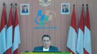 Kepala Badan Pusat Statistik (BPS) Jawa Barat Marsudijono memberikan keterangan tentang IPM Jabar pada 2023. (siaran BPS Provinsi Jawa Barat)