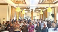 Kegiatan sosialisasi pengawasan partisipatif oleh Badan Pengawas Pemilu Provinsi Jawa Barat kepada masyarakat di Kabupaten Bekasi, Senin. (Pradita Kurniawan Syah).