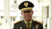 Tangkapan layar Panglima TNI Jenderal TNI Agus Subiyanto mengucapkan HUT Ke-86 Perum LKBN ANTARA saat dia ditemui pada sela-sela kegiatannya di Jakarta. (Genta Tenri Mawangi)