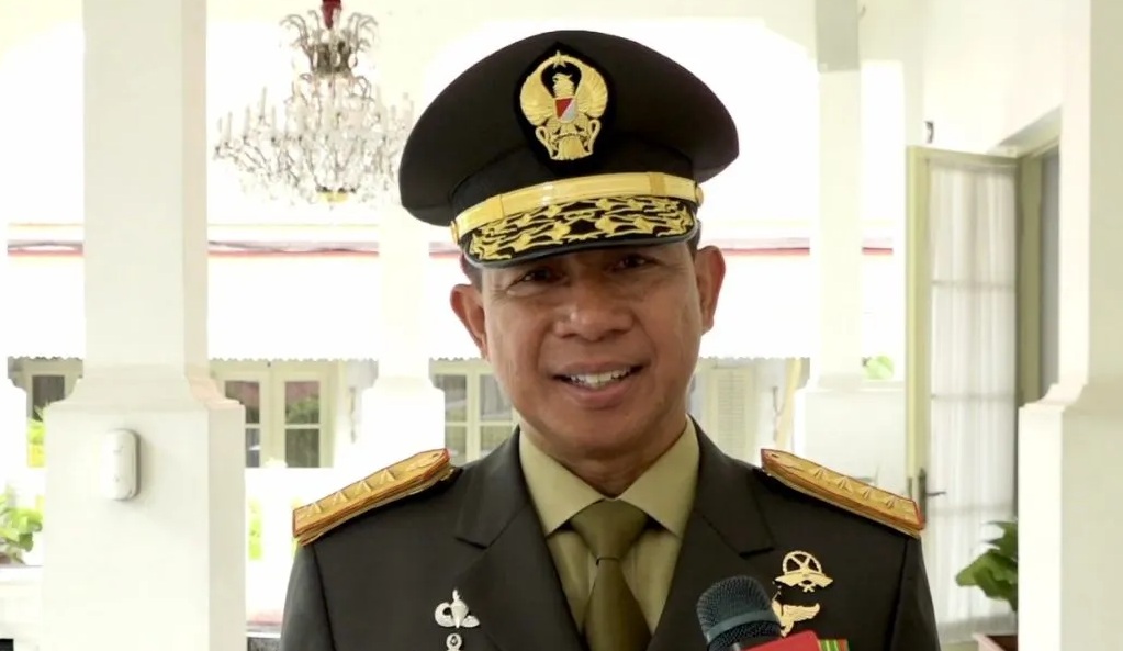 Tangkapan layar Panglima TNI Jenderal TNI Agus Subiyanto mengucapkan HUT Ke-86 Perum LKBN ANTARA saat dia ditemui pada sela-sela kegiatannya di Jakarta. (Genta Tenri Mawangi)