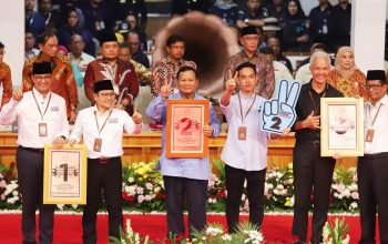 Koran harian Radar Bogor Grup kembali mengadakan simulasi Pilpres 2024.
