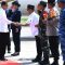 Presiden Joko Widodo tiba di Bandar Udara Internasional Sultan Aji Muhammad Sulaiman Sepinggan, Kota Balikpapan, untuk selanjutnya melakukan kunjungan kerja ke Ibu Kota Nusantara (IKN), Kabupaten Penajam Paser Utara, Kaltim, Rabu (20/12/2023). (Biro Pers Sekretariat Presiden RI)