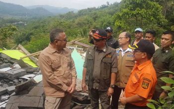 Wakil Bupati Sukabumi Dampingi Kepala BNPB