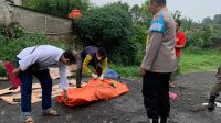 Pria tanpa identitas ditemukan meninggal dunia, di pinggir Jalan Raya Parung Bogor, tepatnya di Kampung Jati RT 01/05 Desa Parung, Kecamatan Parung, Senin (4/12) siang pukul 12.00 WIB.