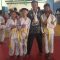 MENANG: M. Azka, siswa SD Negeri Nanggeleng 1 Kota Sukabumi berhasil meraih medali emas pada kejuaraan Judo Golden Score 2023 antar pelajar se-Jawa Barat di Bandung. (ist)