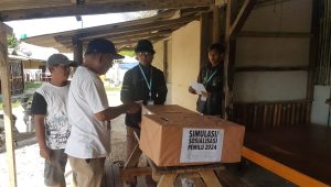 Simulasi Radar Bogor Grup, Di Sukabumi Sebar 18.240 Kertas Suara