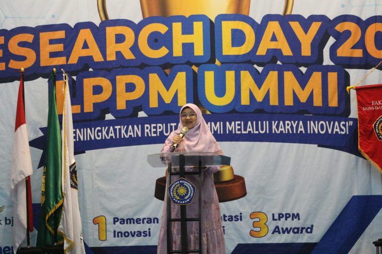 TEGAS: Rektor UMMI, Dr. Reny Sukmawani, M.P., percaya bahwa inovasi yang berkelanjutan merupakan landasan penting dalam membangun reputasi UMMI yang kuat.