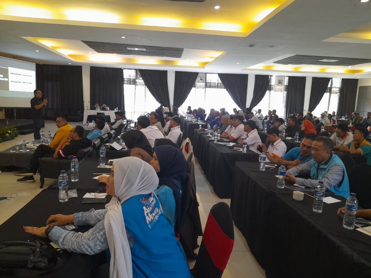 Badan Pengawas Pemilu (Bawaslu) Kabupaten Sukabumi gelar Pelatihan Saksi Partai Politik untuk gelombang kedua.