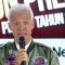 Calon presiden nomor urut tiga, Ganjar Pranowo dalam Debat Capres Ketiga 2024 di Istora Mandiri pada Minggu, 7 Januari 2023