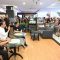 Presiden Joko Widodo mengajak Menteri PUPR Basuki Hadimuljono dan Menkes Budi Gunadi Sadikin ngopi di sekitar Malioboro, Yogyakarta, Selasa (31/1/2024). (Setpres)
