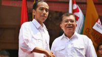 Kebersamaan Presiden Joko Widodo dan Wakil Presiden ke-10 dan ke-12 Jusuf Kalla/Net