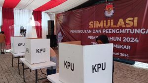 KPU Kota Sukabumi Lakukan Simulasi Pemungutan dan Perhitungan Suara di Lembursitu