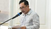 Kepala Badan Kesatuan Bangsa dan Politik (Kesbangpol) Cianjur, Jawa Barat, Heri Suparjo.(ANTARA/Ahmad Fikri). (Ahmad Fikri)