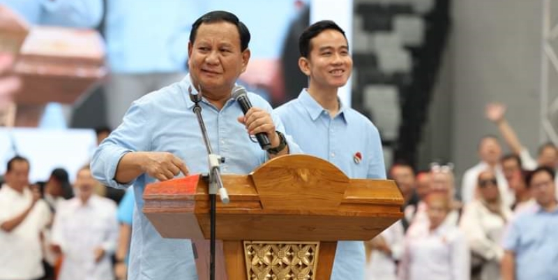 Pasangan Capres-Cawapres Nomor Urut 2, Prabowo Subianto dan Gibran Rakabuming Raka/Net