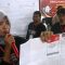 Petugas menghitung surat suara saat simulasi Pemilu 2024 di Kota Kediri, Jawa Timur, Selasa (30/1/2024). (Prasetia Fauzani)