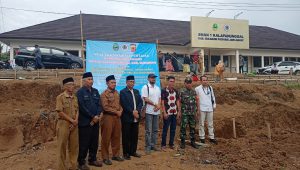 Abdul Muiz Hadiri Peletakan Batu Pertama Pembangunan Masjid SMAN 1 Kelapa Nunggal, Ini Harapannya