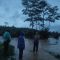 Kondisi pesawahan terendam banjir di wilayah Desa Cijulang, Kecamatan Jampang Tengah.(foto : ist)