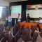 JEMPUT BOLA: STIKes Sukabumi saat melakukan kunjungan ke sekolah-sekolah dalam rangka kegiatan edufair dan expo. (dok/radarsukabumi )