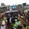 KAMPANYE AKBAR : Cawapres nomor urut 1 Muhaimin Iskandar atau Cak Imin tiba di Sukabumi, untuk melaksanakan agenda kampanye akbar di Lapangan Padjajaran Cibadak, Senin(.22/01/2024).