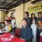 Saipul Jamil dalam jumpa pers di Polsek Tambora pada Sabtu (6/1/2024). (Risky Syukur)