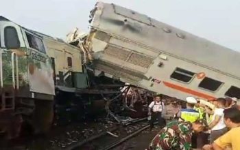 Kecelakaan Kereta Api di Cicalengka