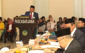 Anggota Komisi V DPR RI dari fraksi Gerindra, Mulyadi secara resmi menyandang gelar Doktor