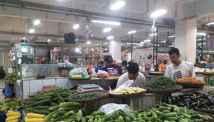 Pedagang sayuran Kota Sukabumi