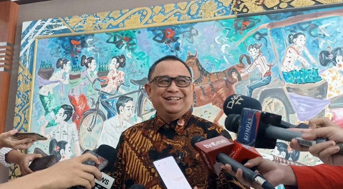 Koordinator Staf Khusus Presiden Ari Dwipayana. (Indra Arief Pribadi)
