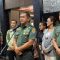Kepala Staf TNI Angkatan Darat (KSAD) Jenderal TNI Maruli Simanjuntak memberi keterangan kepada pers di Mabesad, Jakarta Pusat, Senin (22/1/2024). (Fath Putra Mulya)