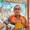 Koordinator Staf Khusus Presiden Ari Dwipayana memberikan keterangan kepada wartawan di Gedung Kementerian Sekretariat Negara, Jakarta, Senin (22/1/2024). (Mentari Dwi Gayati)
