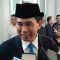 Penjabat (Pj) Sekretaris Daerah (Sekda) Provinsi Jawa Barat Muhammad Taufiq Budi Santoso memberikan keterangan di Gedung Sate Bandung, Selasa (23/1/2024). (Ricky Prayoga)