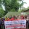 Puluhan relawan Sibat PMI Kabupaten Sukabumi yang direkrut dari Dusun Suradita, Desa Ciengang, Kecamatan Gegerbitung, Kabupaten Sukabumi, Jawa Barat saat mendapatkan pelatihan dari PMI Kabupaten Sukabumi dan Atma Connect Indonesia tentang kebencanaan pada Rabu (24/1/2024).