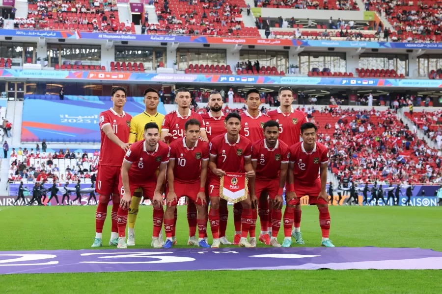 Foto tim Indonesia sebelum pertandingan./PSSI