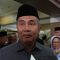 Penjabat (Pj) Gubernur Jawa Barat Bey Triadi Machmudin memberikan keterangan di Gedung DPRD Jawa Barat, Bandung, Kamis (4/1/2024). (Ricky Prayoga)