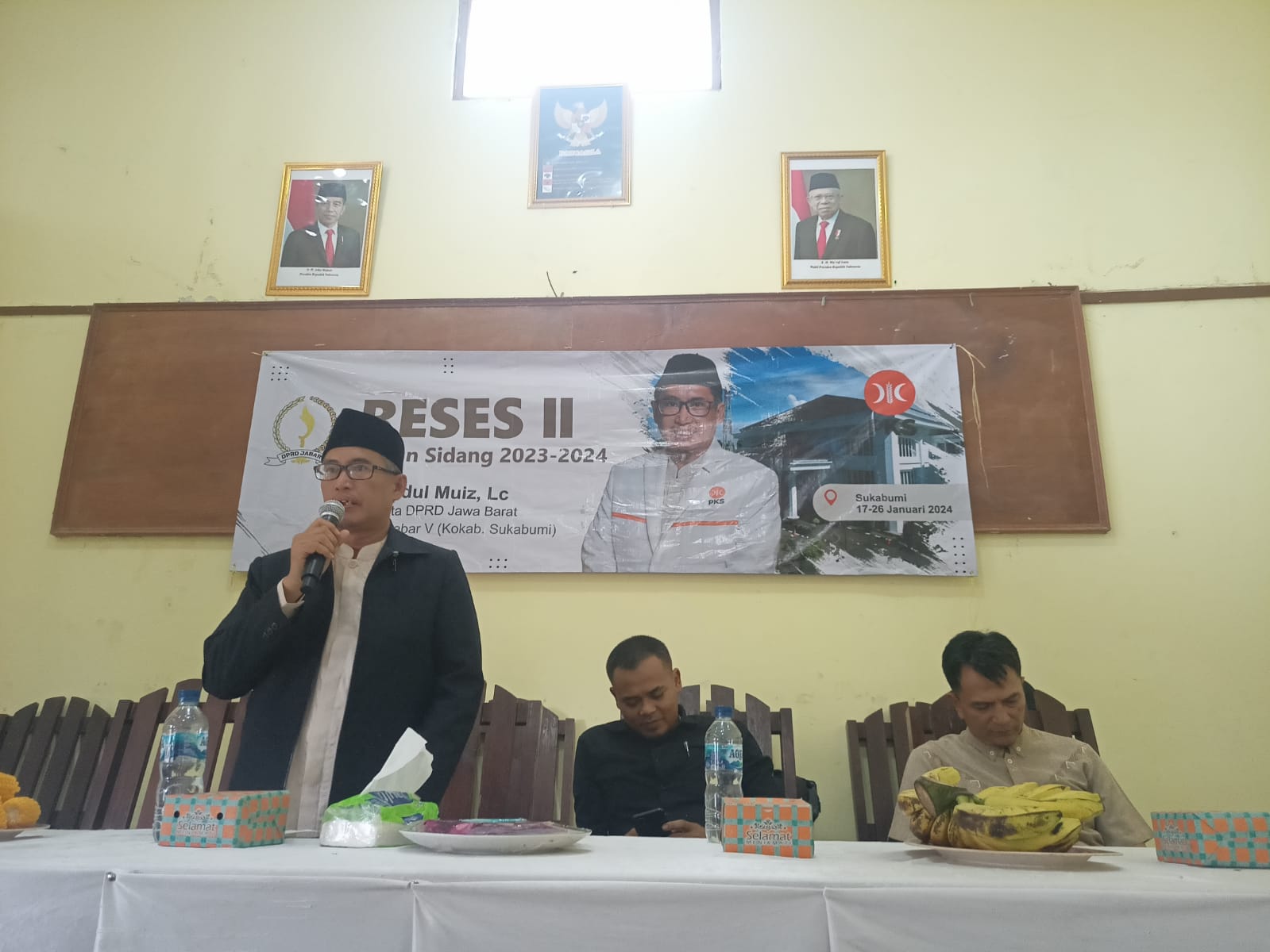 Anggota DPRD Provinsi Jawa Barat Fraksi PKS menggelar kegiatan reses ke II tahun sidang 2023-2024 di Kabupaten Sukabumi.