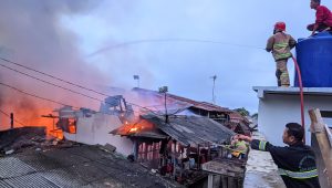 Empat Rumah di Gang Isnen Sukabumi Terbakar Hebat, Pemilik Rumah Ungkap Penyebabnya