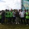 SOLID : Ketua Fraksi PKB Dewan Perwakilan Rakyat Daerah (DPRD) Kabupaten Sukabumi yang juga Bakal Calon Anggota Legislatif (Caleg) Usep bersama relawan nyatakan sial All Out